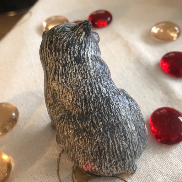 Vint. Wolf Original Bear Figurine Soapstone Carve - Picture 2 of 6